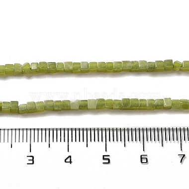 jade de xinyi naturel / brins de perles de jade du sud de la Chine(G-B064-A04)-5