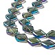 Electroplate Glass Beads Strands(EGLA-L032-FR03)-3