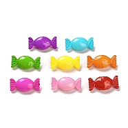 Opaque Acrylic Beads, Candy, Mixed Color, 13x28.5x10mm, Hole: 3mm, about: 375pcs/500g(OACR-Z016-15)