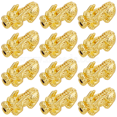 Real 18K Gold Plated Other Animal Alloy Beads
