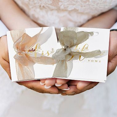 gorgecraft 1 kits de livrets de vœux de mariage(AJEW-GF0006-24)-6