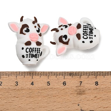 Cooffee Theme Silicone Beads(SL-CBA6E44-01E)-3