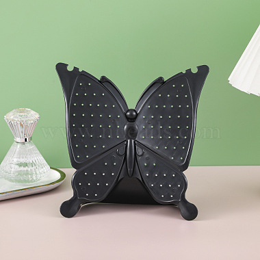Black Butterfly Plastic Earring Displays