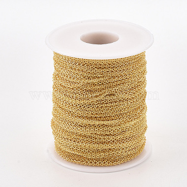 Brass Cable Chains(CHC-T007-04G)-2