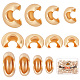120Pcs 4 Style Brass Crimp Beads Covers(KK-BBC0004-51)-1