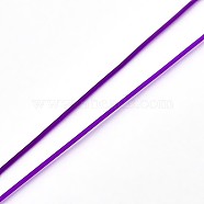 Korean Elastic Crystal Thread, Stretch Bracelet String, Round Beading Cord, Dark Orchid, 0.6mm, about 87.48 yards(80m)/roll(EW-L003-0.6mm-06)