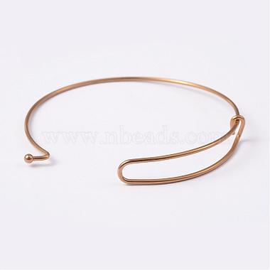 Adjustable Ion Plating(IP) 304 Stainless Steel Expandable Bangle Making(BJEW-L604-09G)-3