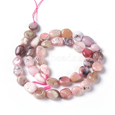 Natural Pink Opal Beads Strands(G-L493-13A)-3