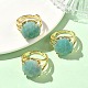 Brass Cuff Open Rings(RJEW-D347-05G-18)-1