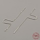 925 Sterling Silver Stud Earring Finding(STER-WH20002-01)-2