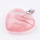 Natural & Synthetic Mixed Gemstone Pendants(G-S045-11-B)-2