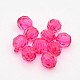 Faceted Transparent Acrylic Round Beads(DB8MM-M)-2