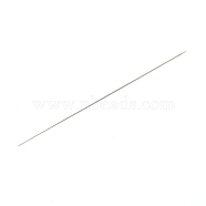 Stainless Steel Pins, for Handmade Necklace Threading, Stainless Steel Color, 115x0.2x0.1mm(STAS-WH0028-02G)