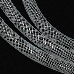 Plastic Net Thread Cord, Floral White, 10mm, about 30 yards/bundle(X-PNT-Q003-10mm-15)