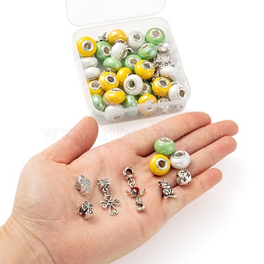 Kits de fabricación de joyas de diy para pascua(DIY-LS0001-95)-4