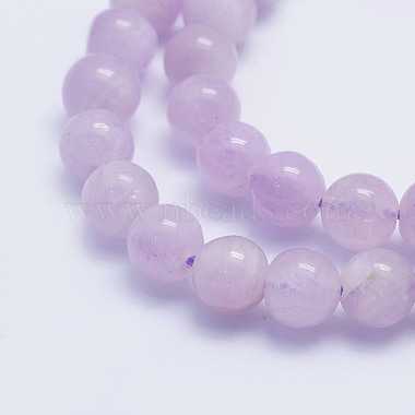 Chapelets de perles en kunzite naturelle(G-L478-14-6mm)-2