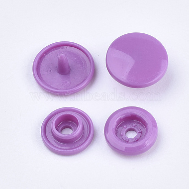 Orchid Resin Garment Buttons