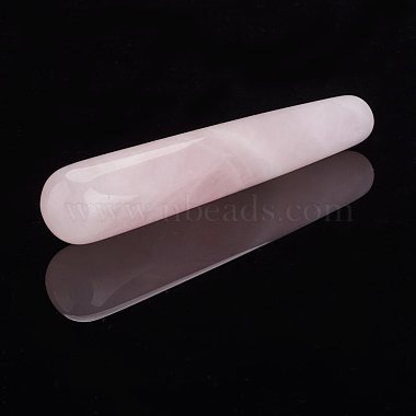Natural Rose Quartz Massage Sticks(DJEW-E004-01)-2