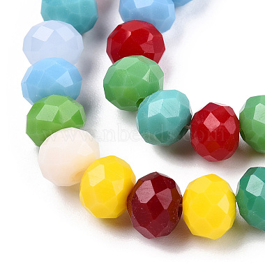 Chapelets de perles en verre(X-EGLA-T013-03E)-2