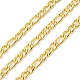 10M Ion Plating(IP) 304 Stainless Steel Figaro Chains(CHS-G035-02B-G)-1