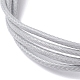 Fish Hook Shape 304 Stainless Steel Link Braclet(BJEW-JB09817-01)-4