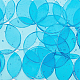 30Pcs Colored Glass Mosaic Tiles(DIY-OC0009-40F)-1