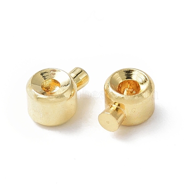 Brass Crimp Beads(X-KK-P223-35G)-3