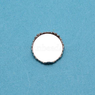 304 Stainless Steel Plain Edge Bezel Cups(STAS-WH0031-06P-02)-2