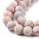 Brins de perles de netstone rouge naturel(G-Q462-8mm-14)-5