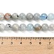 Aquamarin Perlenstr&auml;nge(G-F591-29A-8mm-02)-5