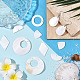 24Pcs 6 Styles Natural Freshwater Shell Pendants(SHEL-SC0002-01)-5
