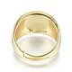 Adjustable Brass Enamel Finger Rings(RJEW-T016-15G-NF)-3