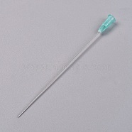 Plastic Fluid Precision Blunt Needle Dispense Tips, Green, 118mm, 100pcs/set(TOOL-WH0080-43A)