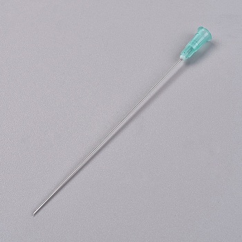 Plastic Fluid Precision Blunt Needle Dispense Tips, Green, 118mm, 100pcs/set