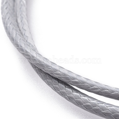 Bracelets cordon coréen unisexe en polyester ciré(BJEW-JB04597)-3