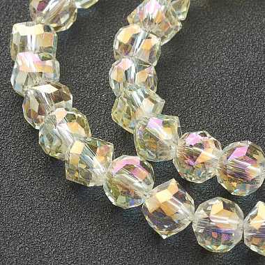 Chapelets de perles en verre galvanoplastique(GLAA-A001-02B-FR01)-3