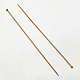 Bamboo Single Pointed Knitting Needles(TOOL-R054-3.25mm)-1