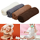 4Pcs 4 Colors Polyester Elastic Baby Wrap Cloth Blanket Swaddle Fabrics(DIY-FH0006-55)-1