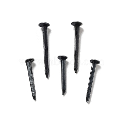 Iron Wrought Head Nail Tacks, Black, 15.5~22.5x3.5~4.5mm(IFIN-XCP0001-29)
