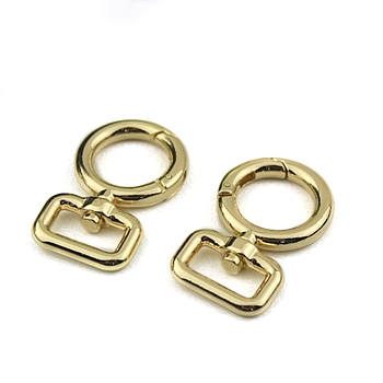 Alloy Swivel Clasps, for Bag Straps Replacement Accessories, Golden, 40mm