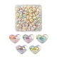 150pcs 5 couleurs perles acryliques transparentes(TACR-LS0001-09)-1