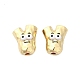 Rack Plating Alloy Enamel Beads(PALLOY-Z004-04G)-1