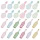 olycraft 70pcs 12 styles bouteille factice cabochon en résine transparente(RESI-OC0001-48)-1