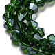 Transparentes perles de verre de galvanoplastie brins(GLAA-F029-2mm-C25)-3
