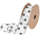 1Roll Printed Polyester Chiffon Ribbons(OCOR-CY0002-35E)-1
