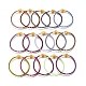 Плетеные браслеты из нержавеющей стали в европейском стиле(AJEW-D047-02B-G)-1