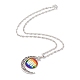 collar del orgullo del arco iris(NJEW-F291-01A)-2