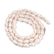 Opaque Solid Color Electroplate Glass Beads Strands(EGLA-N013-P8mm-B08)-2