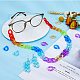 Acrylic & CCB Plastic Linking Rings(OACR-FH0001-042)-6