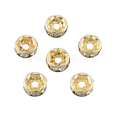 Brass Pave Clear Cubic Zirconia Beads(KK-N259-39A-01)-2